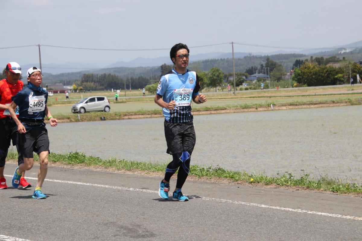 いわて奥州きらめきマラソン2019その3 給水(2)(15)・10km折返し編 2019/05/19