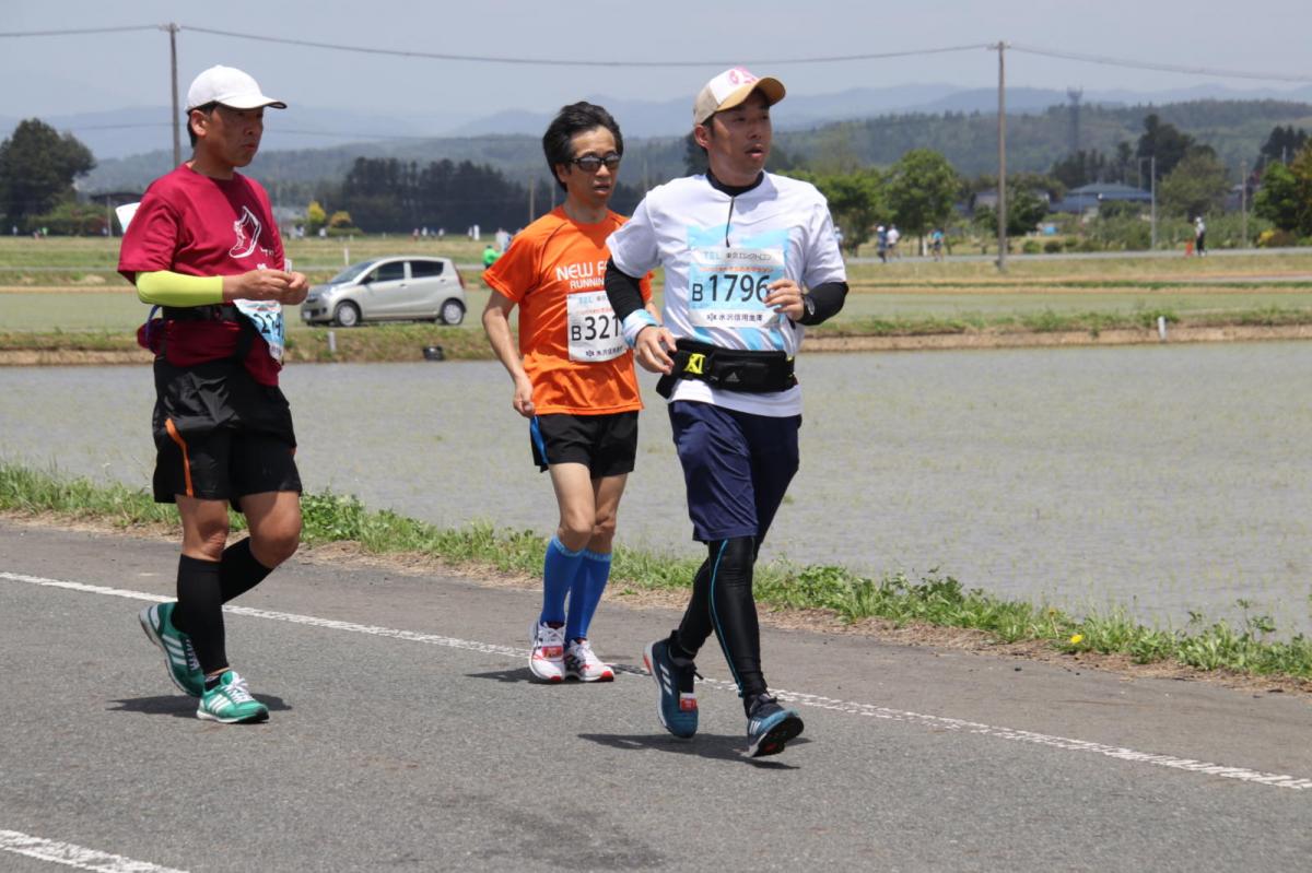 いわて奥州きらめきマラソン2019その3 給水(2)(15)・10km折返し編 2019/05/19
