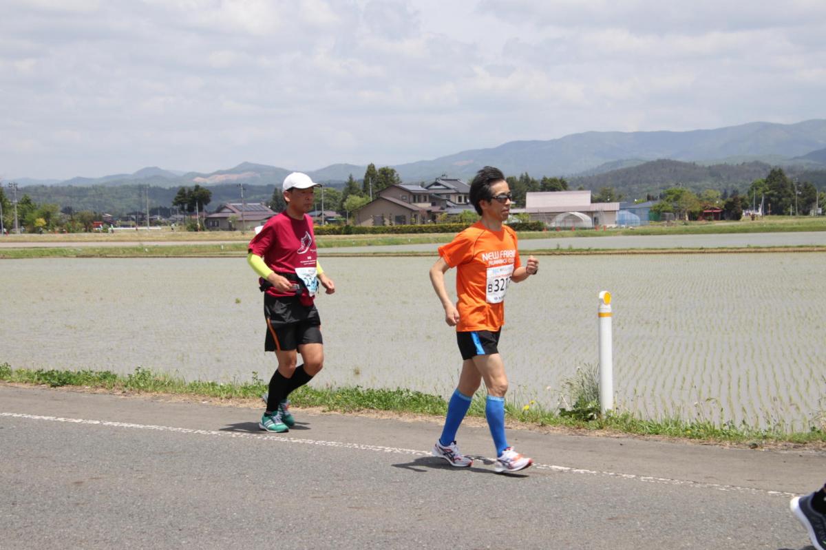 いわて奥州きらめきマラソン2019その3 給水(2)(15)・10km折返し編 2019/05/19