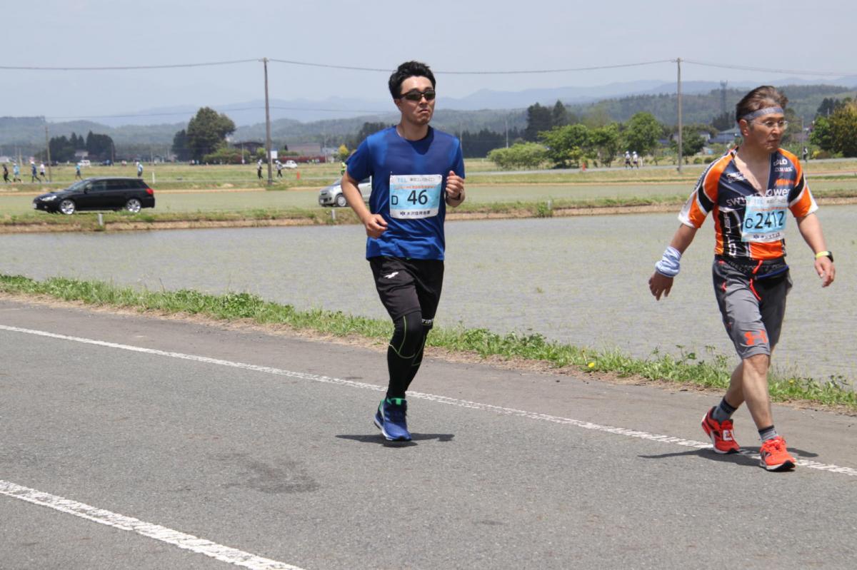 いわて奥州きらめきマラソン2019その3 給水(2)(15)・10km折返し編 2019/05/19