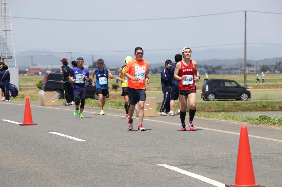 いわて奥州きらめきマラソン2019その3 給水(2)(15)・10km折返し編 2019/05/19