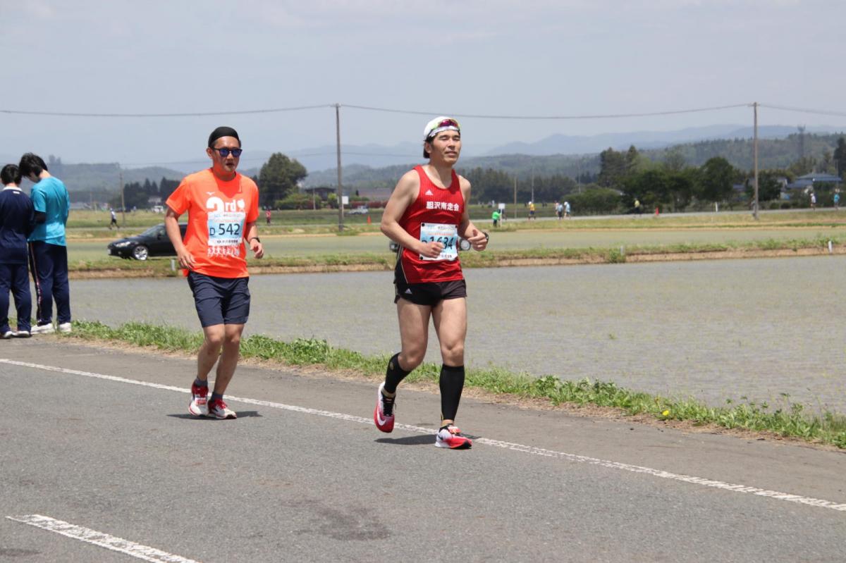いわて奥州きらめきマラソン2019その3 給水(2)(15)・10km折返し編 2019/05/19