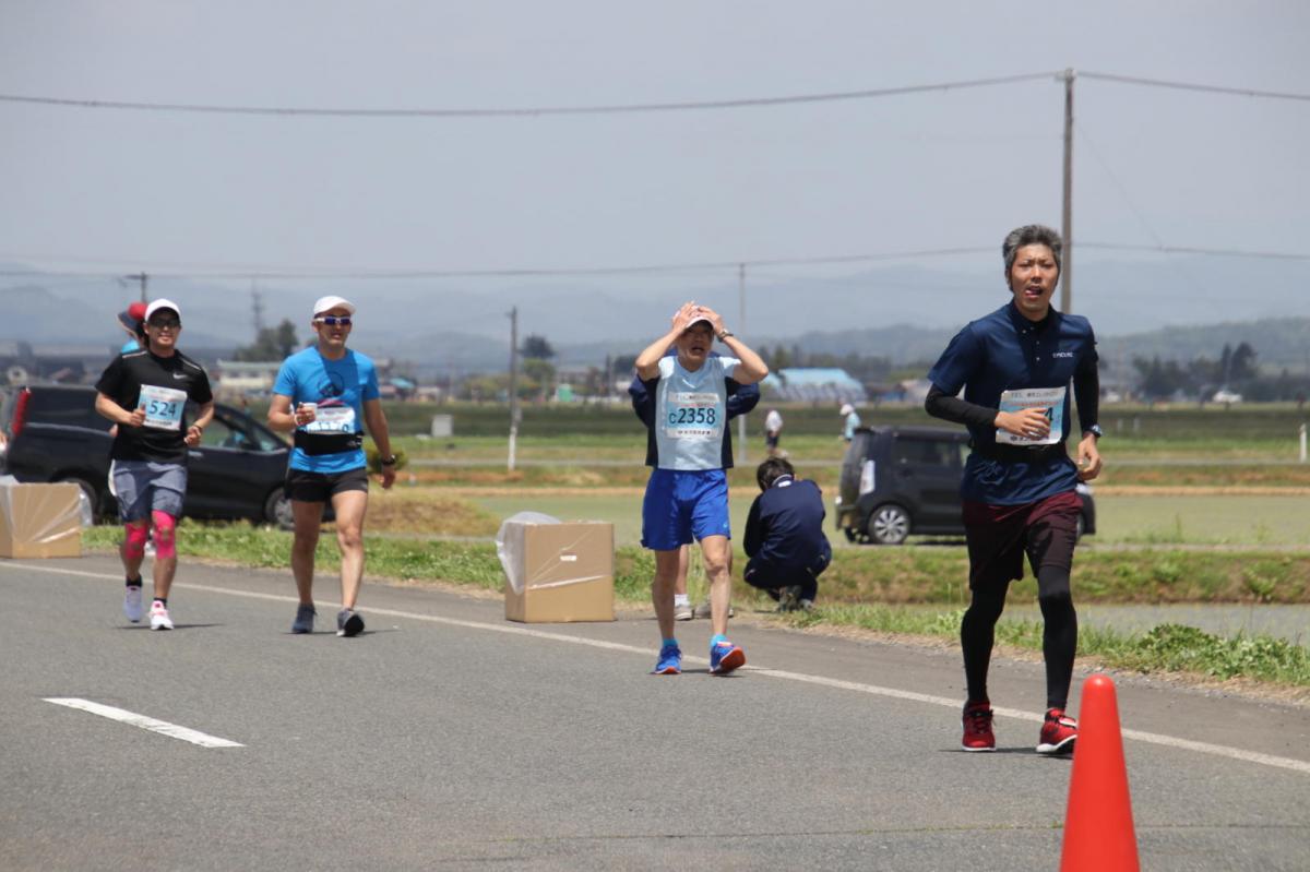 いわて奥州きらめきマラソン2019その3 給水(2)(15)・10km折返し編 2019/05/19