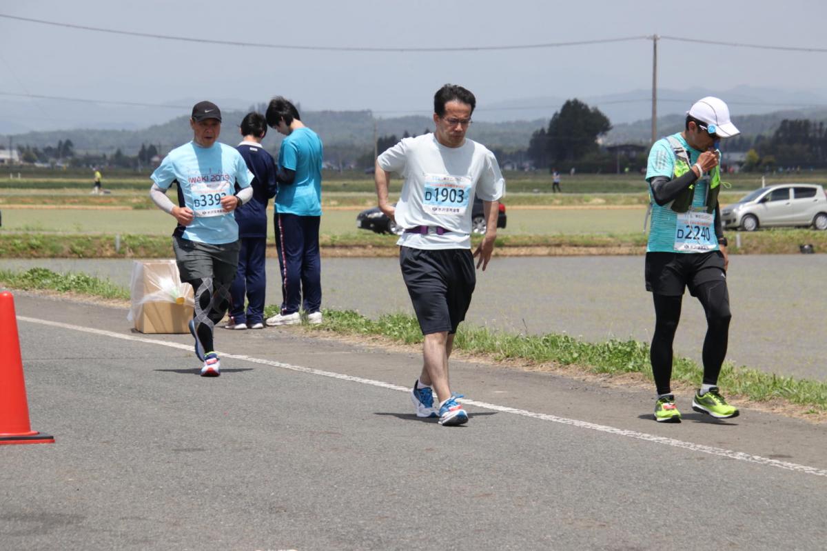 いわて奥州きらめきマラソン2019その3 給水(2)(15)・10km折返し編 2019/05/19