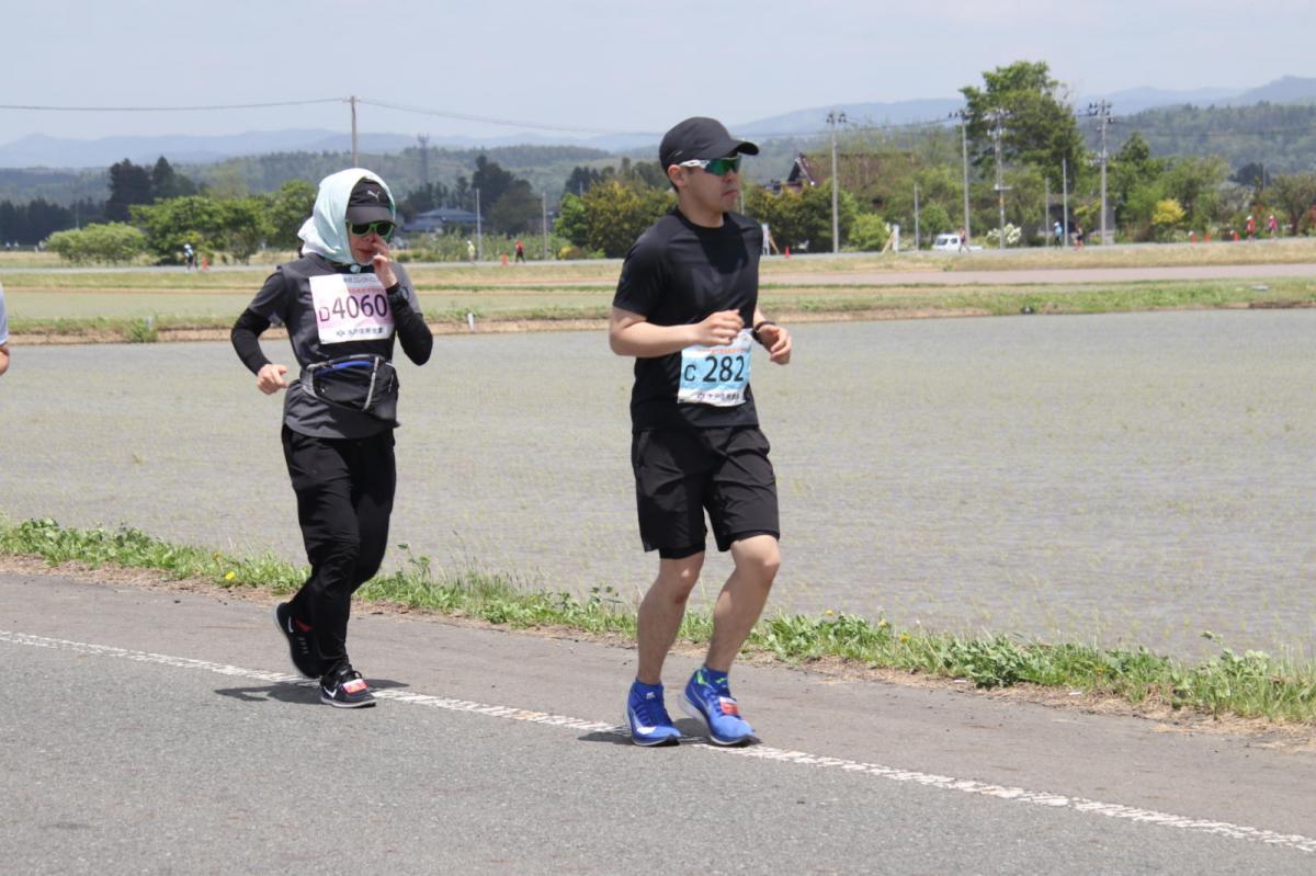 いわて奥州きらめきマラソン2019その3 給水(2)(15)・10km折返し編 2019/05/19