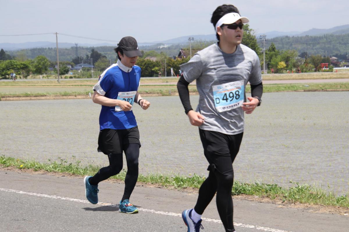 いわて奥州きらめきマラソン2019その3 給水(2)(15)・10km折返し編 2019/05/19