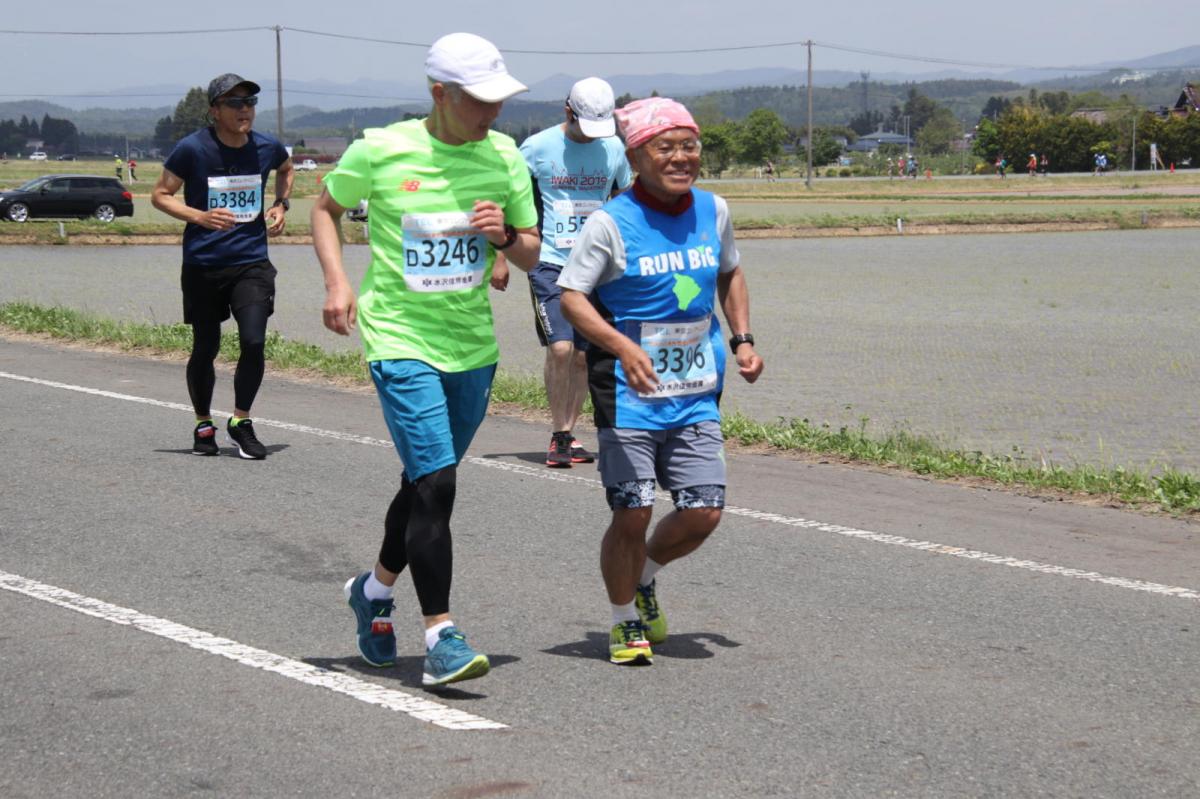 いわて奥州きらめきマラソン2019その3 給水(2)(15)・10km折返し編 2019/05/19
