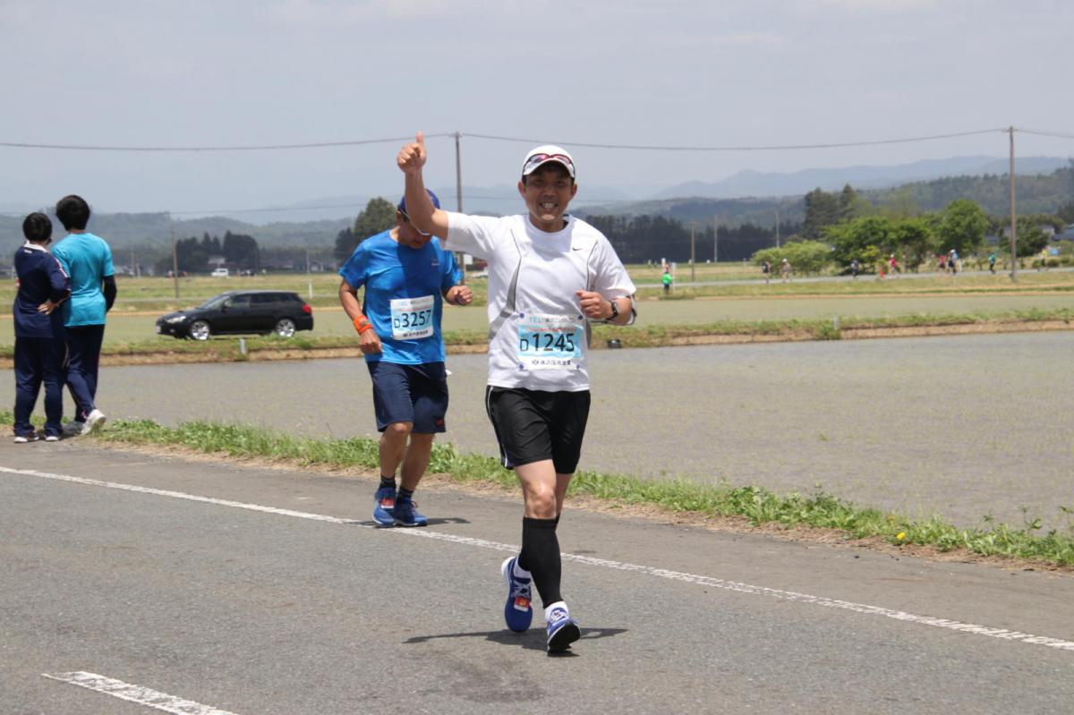いわて奥州きらめきマラソン2019その3 給水(2)(15)・10km折返し編 2019/05/19