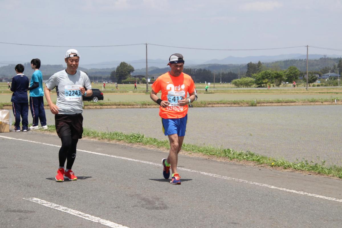 いわて奥州きらめきマラソン2019その3 給水(2)(15)・10km折返し編 2019/05/19