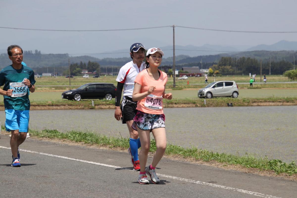 いわて奥州きらめきマラソン2019その3 給水(2)(15)・10km折返し編 2019/05/19