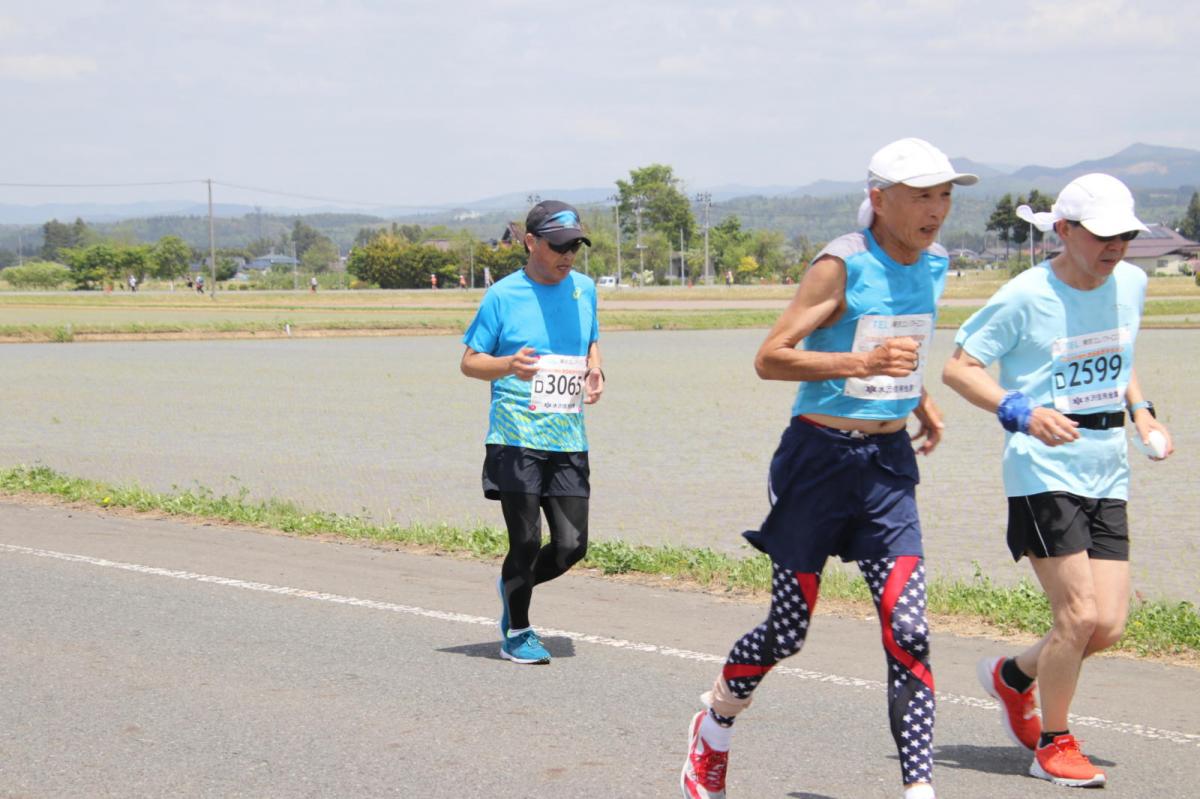 いわて奥州きらめきマラソン2019その3 給水(2)(15)・10km折返し編 2019/05/19