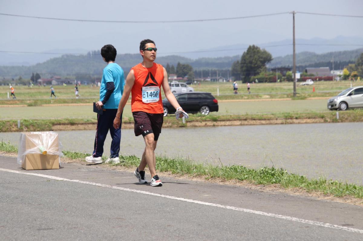 いわて奥州きらめきマラソン2019その3 給水(2)(15)・10km折返し編 2019/05/19
