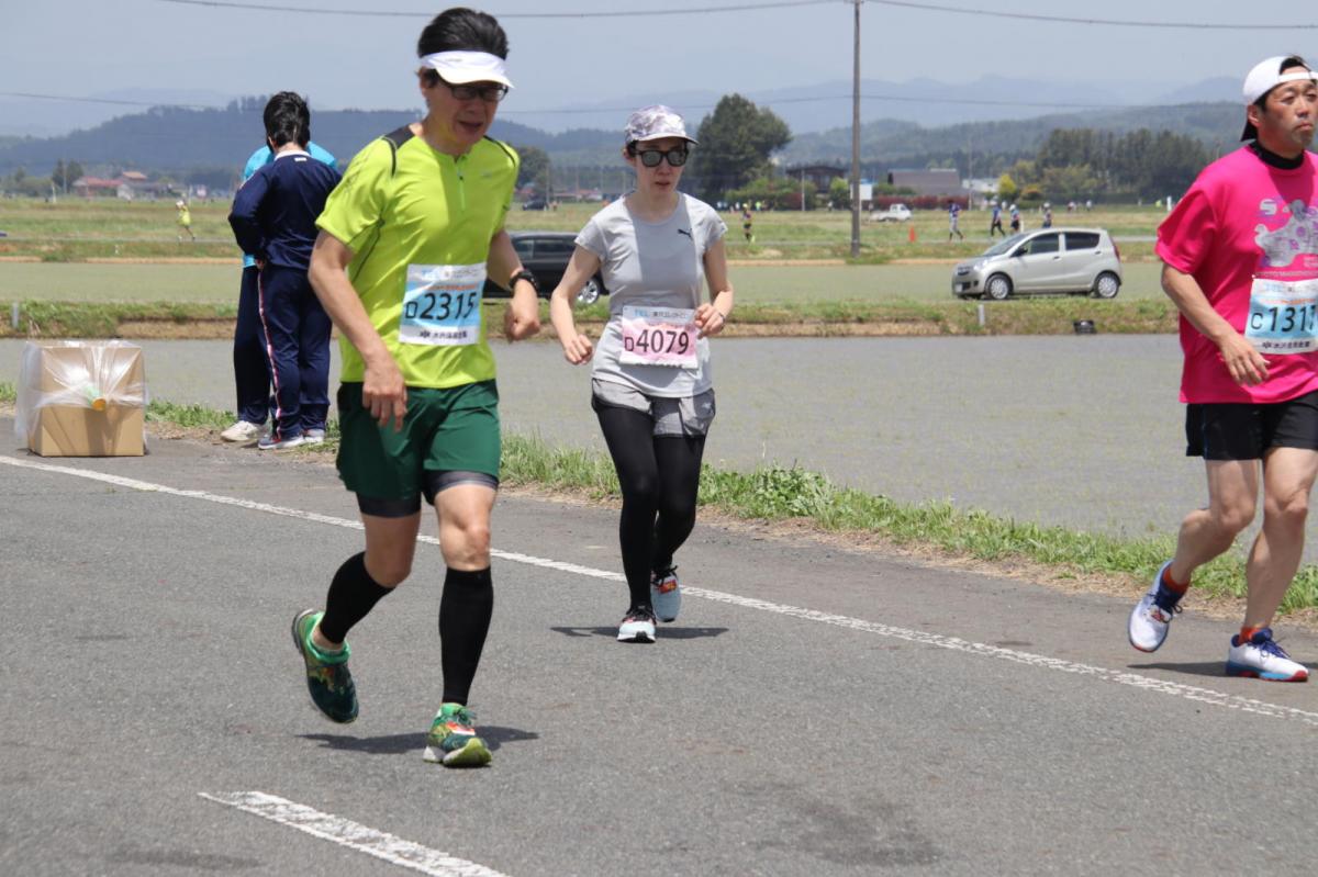 いわて奥州きらめきマラソン2019その3 給水(2)(15)・10km折返し編 2019/05/19