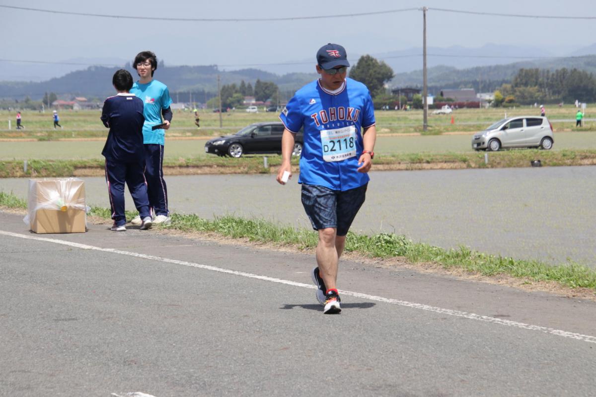 いわて奥州きらめきマラソン2019その3 給水(2)(15)・10km折返し編 2019/05/19