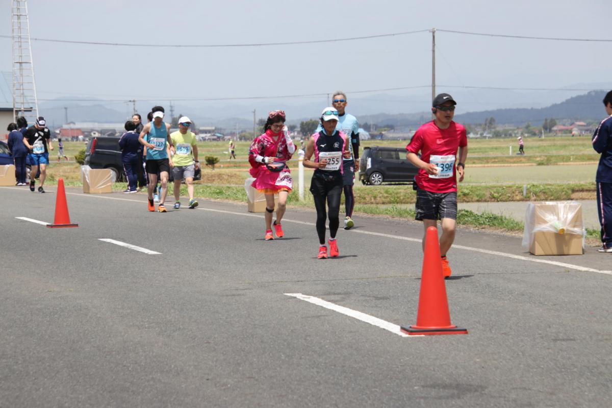 いわて奥州きらめきマラソン2019その3 給水(2)(15)・10km折返し編 2019/05/19