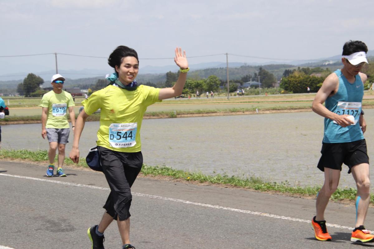 いわて奥州きらめきマラソン2019その3 給水(2)(15)・10km折返し編 2019/05/19