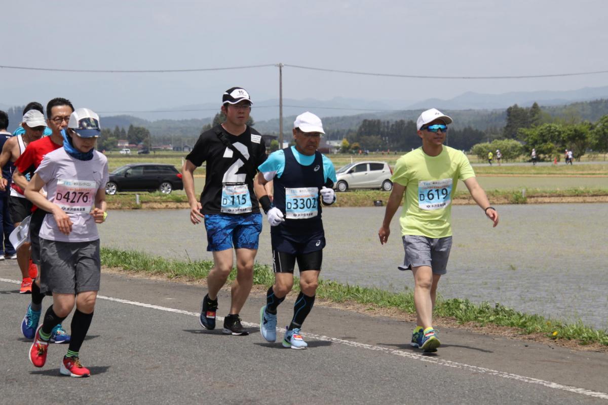 いわて奥州きらめきマラソン2019その3 給水(2)(15)・10km折返し編 2019/05/19