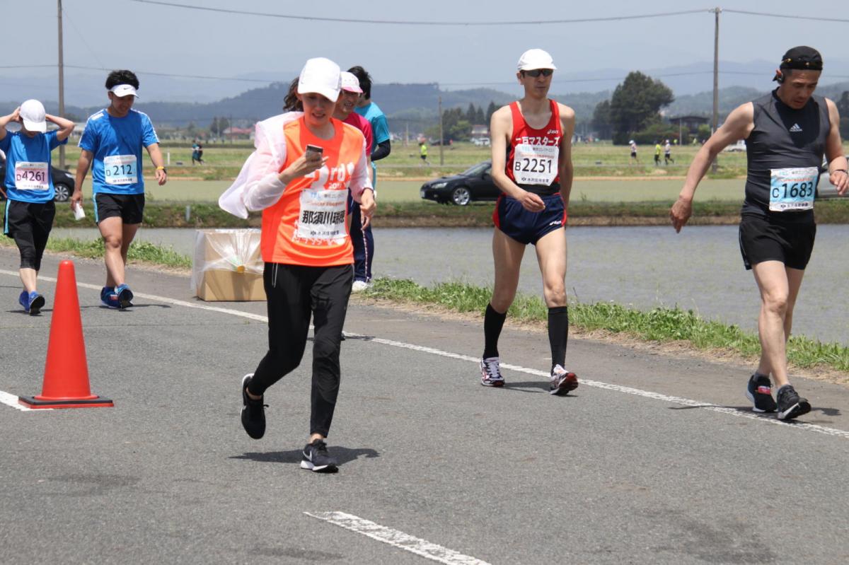 いわて奥州きらめきマラソン2019その3 給水(2)(15)・10km折返し編 2019/05/19