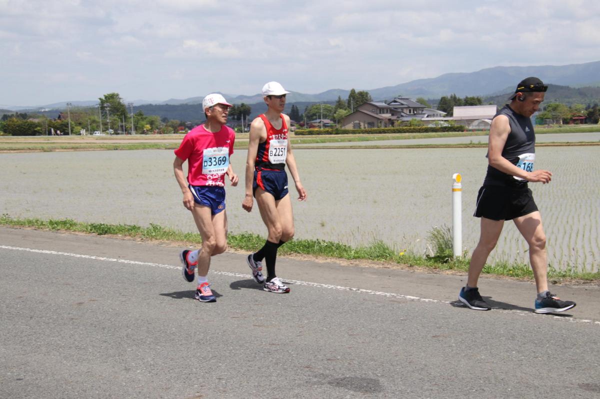 いわて奥州きらめきマラソン2019その3 給水(2)(15)・10km折返し編 2019/05/19