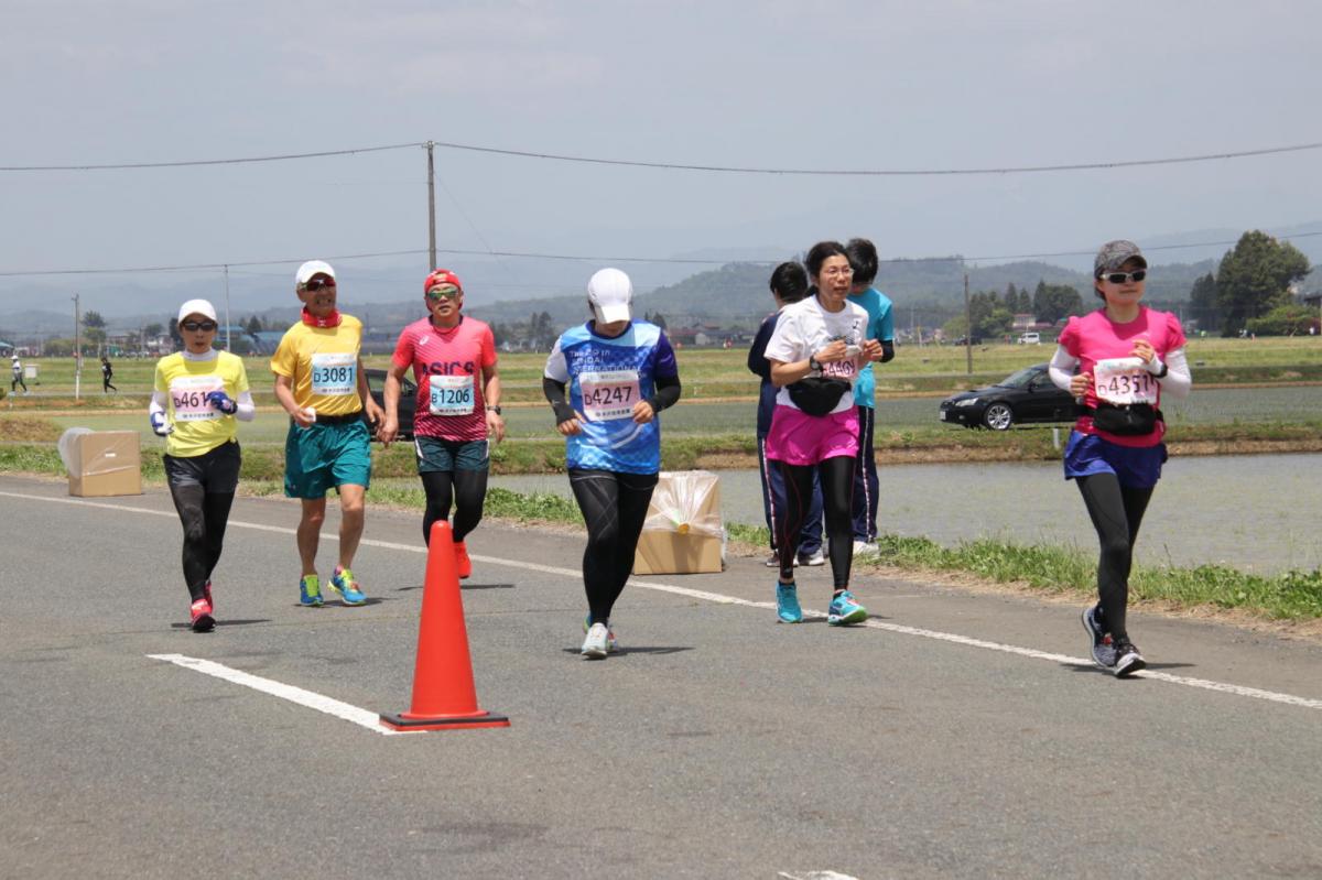 いわて奥州きらめきマラソン2019その3 給水(2)(15)・10km折返し編 2019/05/19