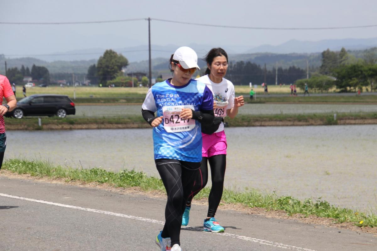 いわて奥州きらめきマラソン2019その3 給水(2)(15)・10km折返し編 2019/05/19