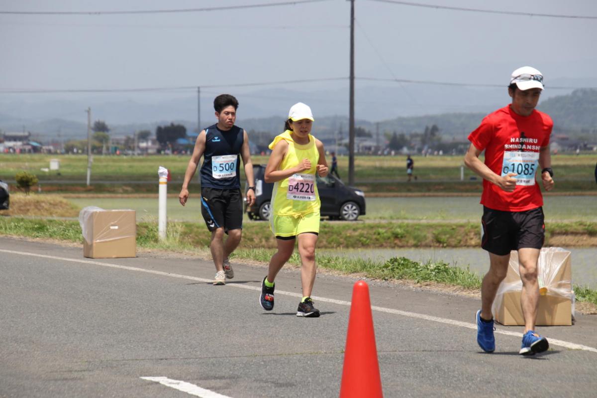 いわて奥州きらめきマラソン2019その3 給水(2)(15)・10km折返し編 2019/05/19