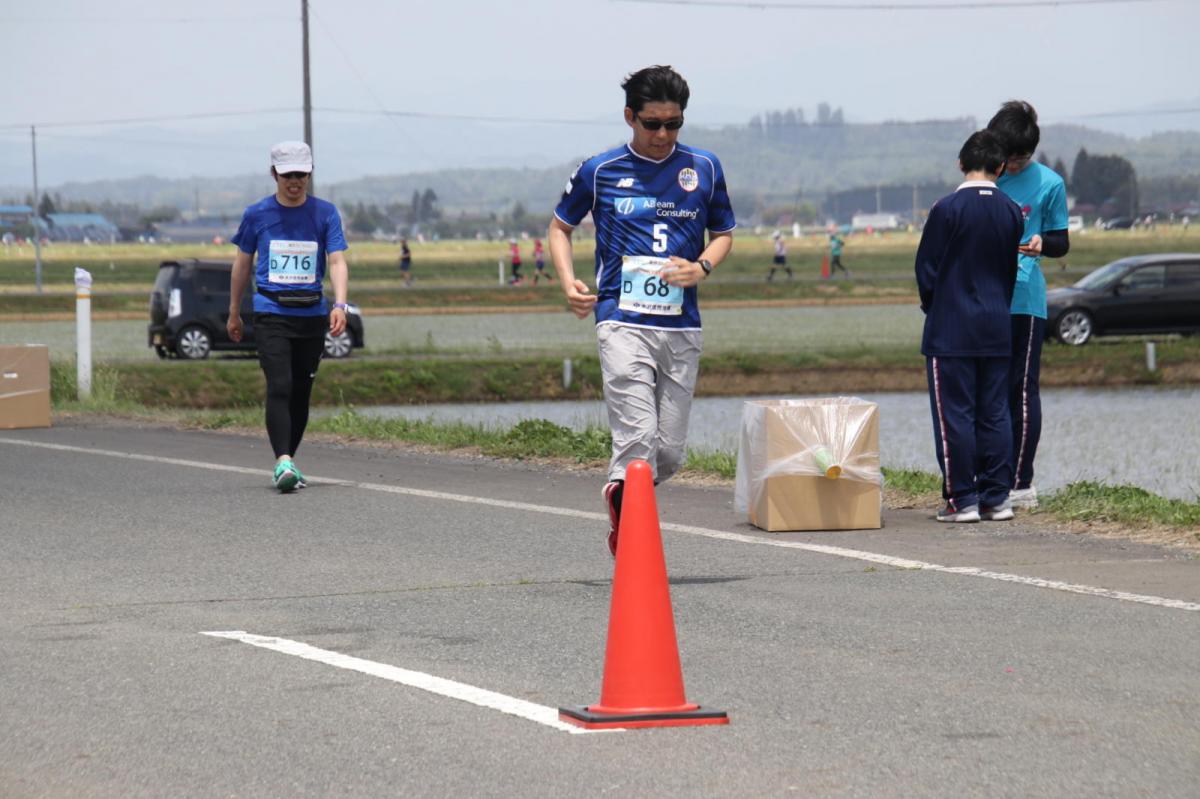 いわて奥州きらめきマラソン2019その3 給水(2)(15)・10km折返し編 2019/05/19
