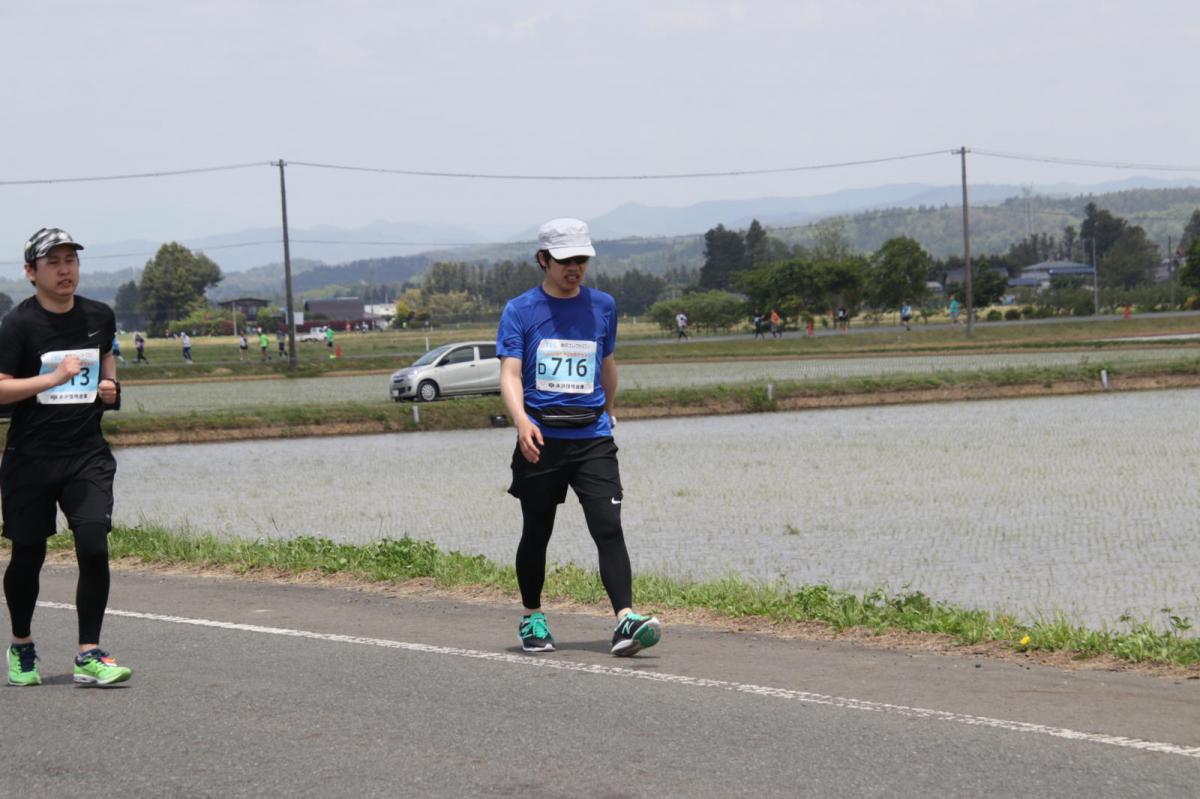 いわて奥州きらめきマラソン2019その3 給水(2)(15)・10km折返し編 2019/05/19