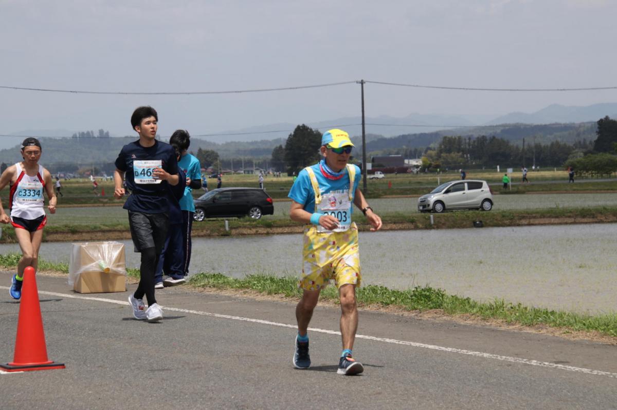 いわて奥州きらめきマラソン2019その3 給水(2)(15)・10km折返し編 2019/05/19
