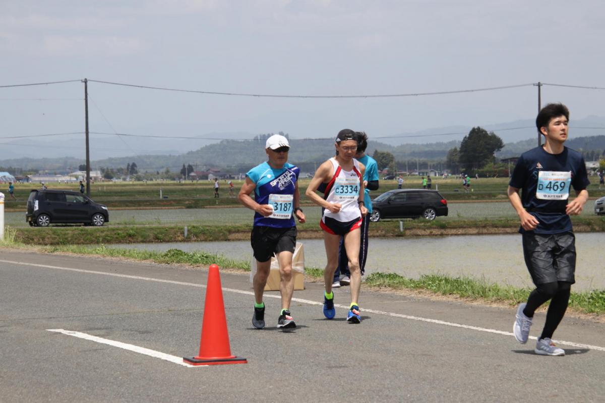 いわて奥州きらめきマラソン2019その3 給水(2)(15)・10km折返し編 2019/05/19