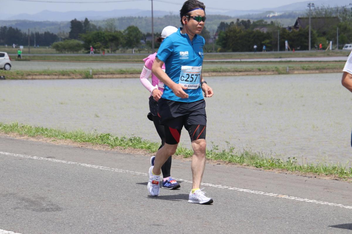 いわて奥州きらめきマラソン2019その3 給水(2)(15)・10km折返し編 2019/05/19