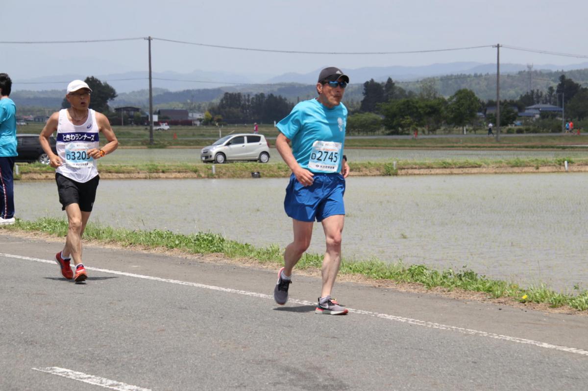 いわて奥州きらめきマラソン2019その3 給水(2)(15)・10km折返し編 2019/05/19