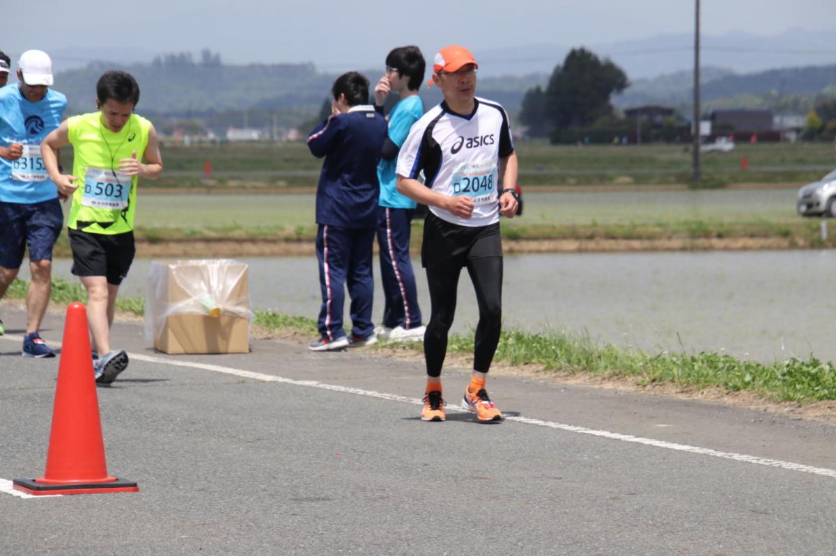 いわて奥州きらめきマラソン2019その3 給水(2)(15)・10km折返し編 2019/05/19