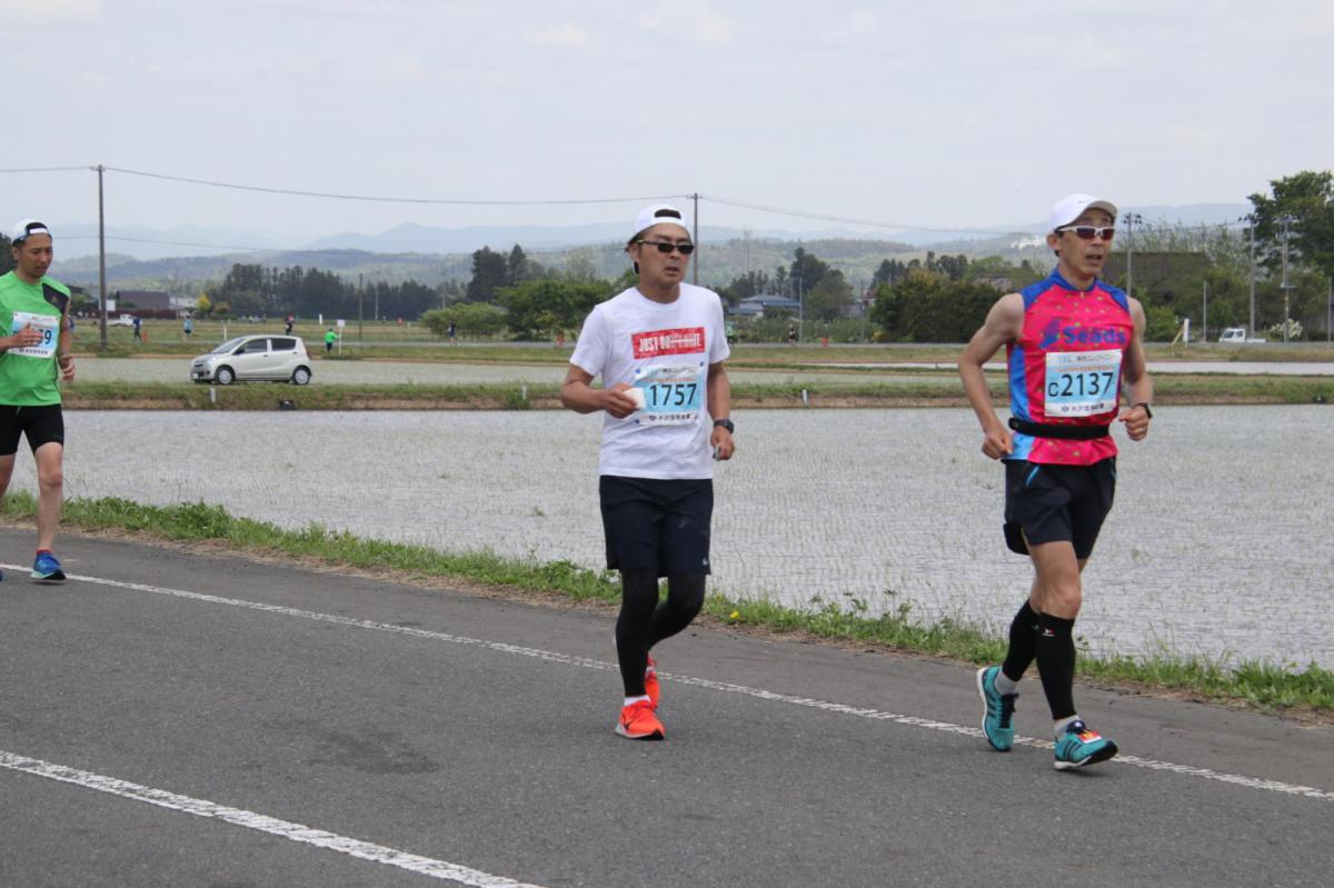 いわて奥州きらめきマラソン2019その3 給水(2)(15)・10km折返し編 2019/05/19