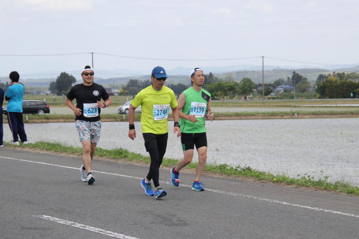 いわて奥州きらめきマラソン2019その3 給水(2)(15)・10km折返し編 2019/05/19
