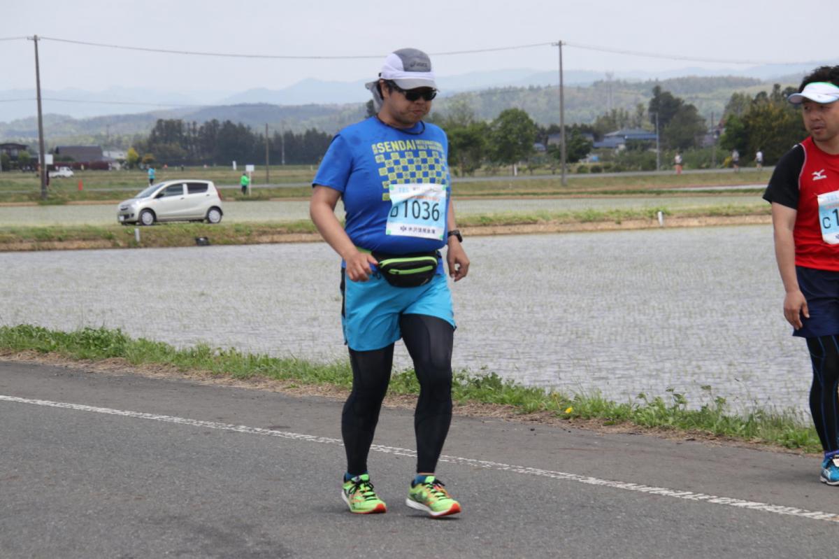 いわて奥州きらめきマラソン2019その3 給水(2)(15)・10km折返し編 2019/05/19