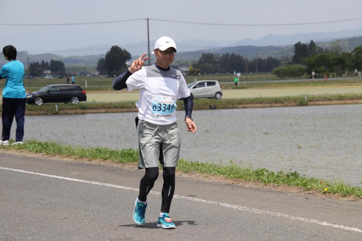 いわて奥州きらめきマラソン2019その3 給水(2)(15)・10km折返し編 2019/05/19
