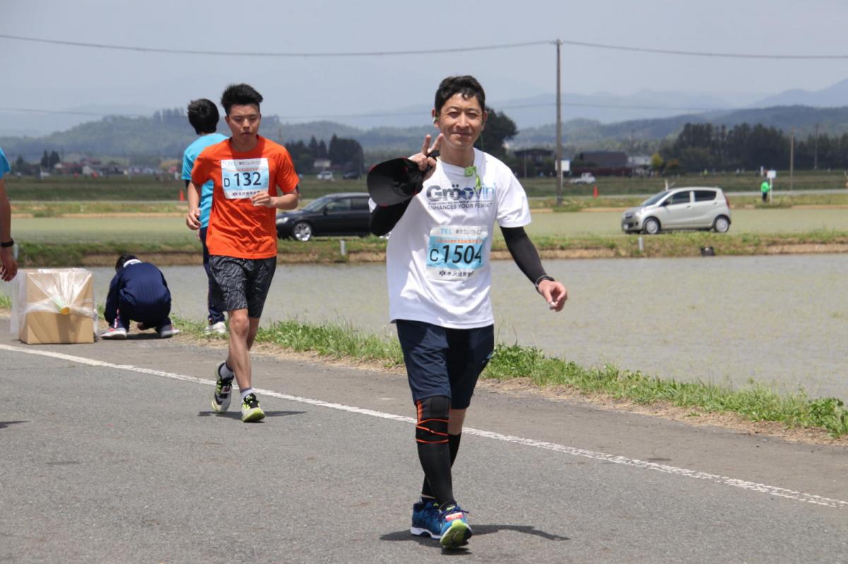 いわて奥州きらめきマラソン2019その3 給水(2)(15)・10km折返し編 2019/05/19