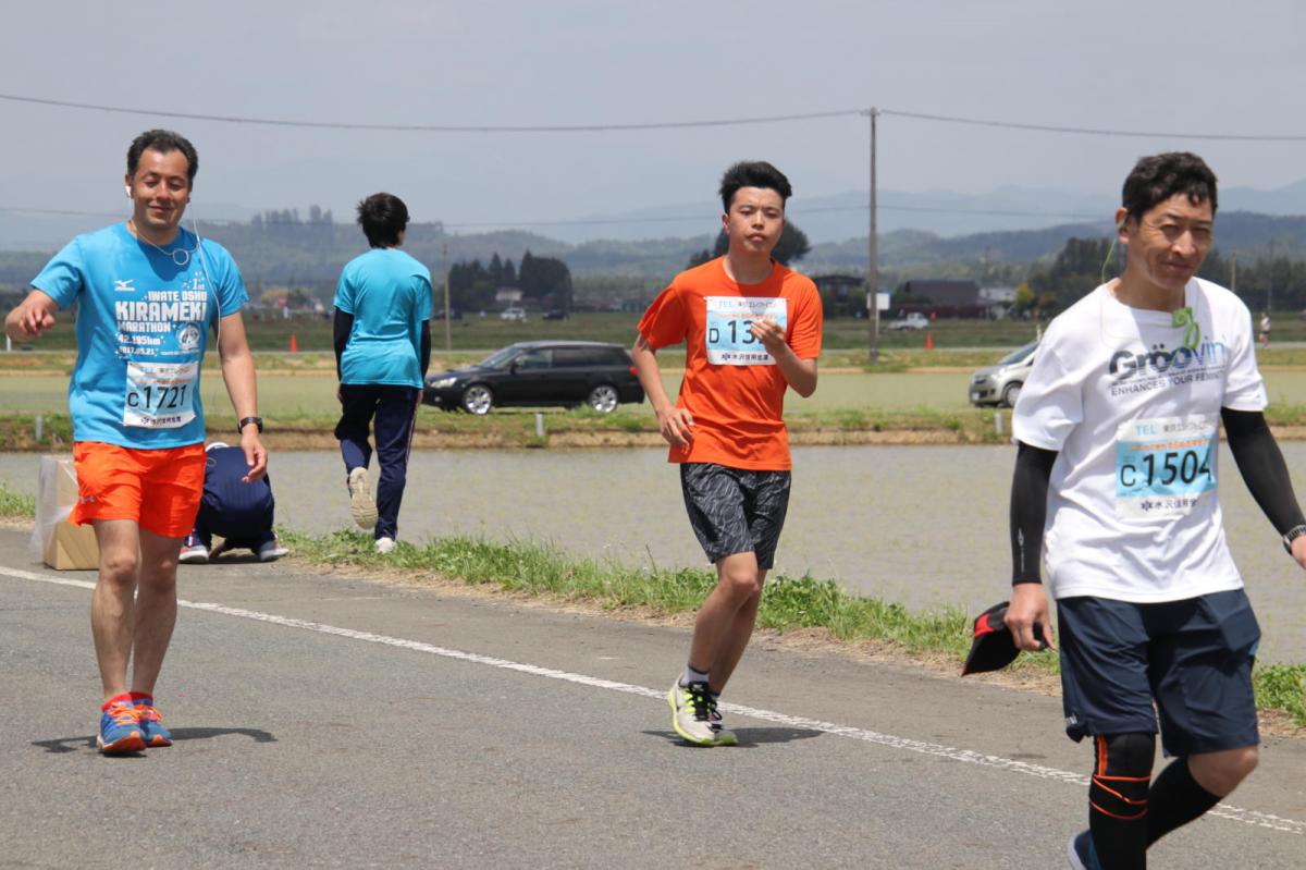 いわて奥州きらめきマラソン2019その3 給水(2)(15)・10km折返し編 2019/05/19