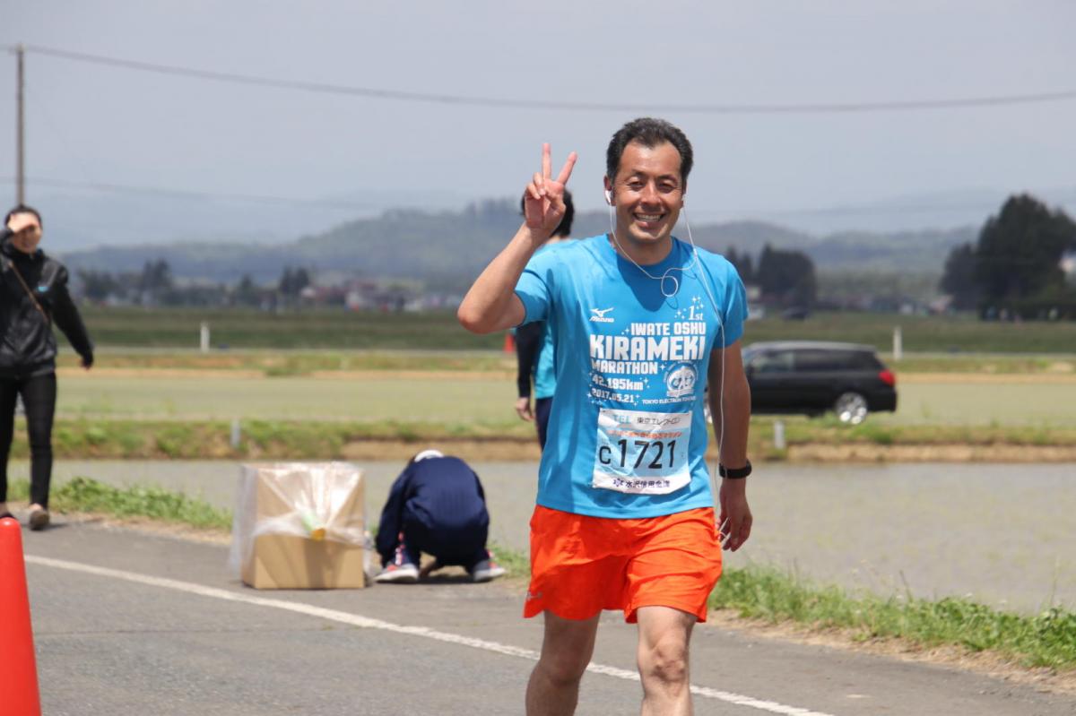いわて奥州きらめきマラソン2019その3 給水(2)(15)・10km折返し編 2019/05/19