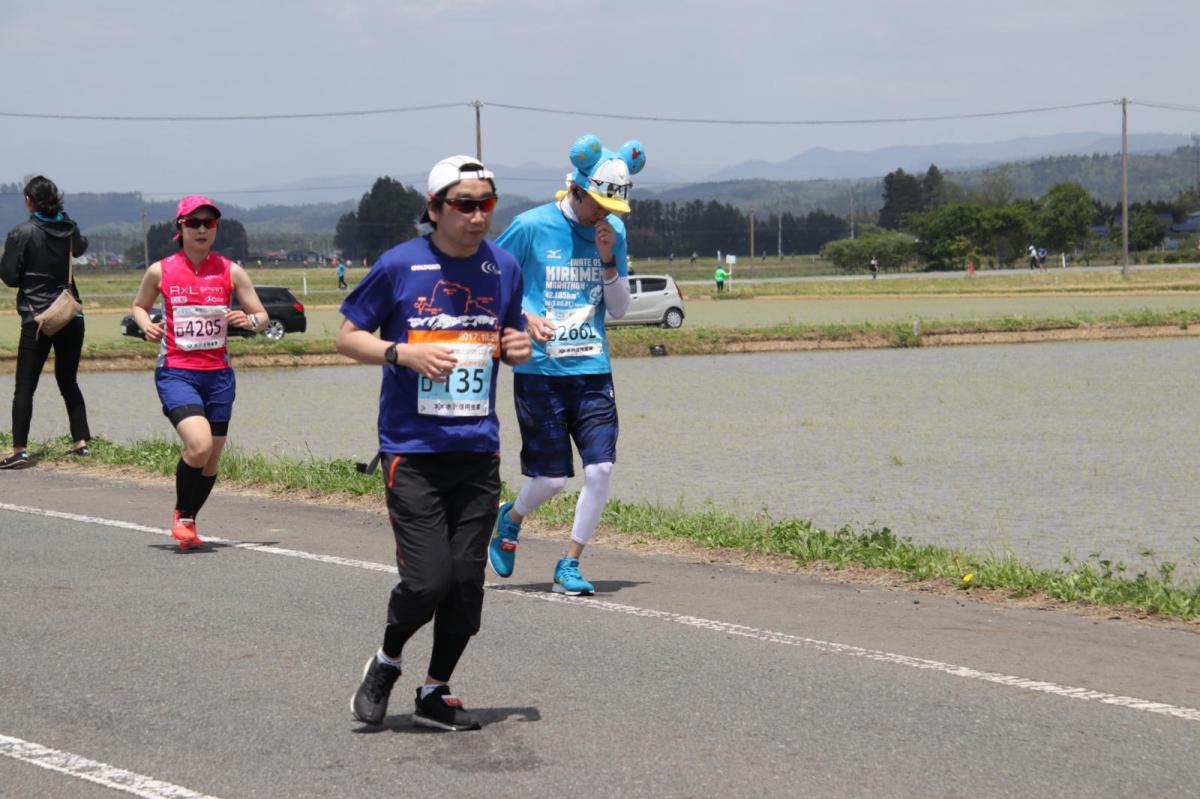 いわて奥州きらめきマラソン2019その3 給水(2)(15)・10km折返し編 2019/05/19