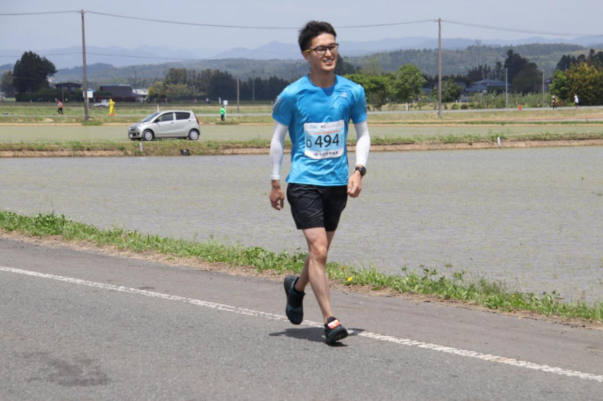 いわて奥州きらめきマラソン2019その3 給水(2)(15)・10km折返し編 2019/05/19