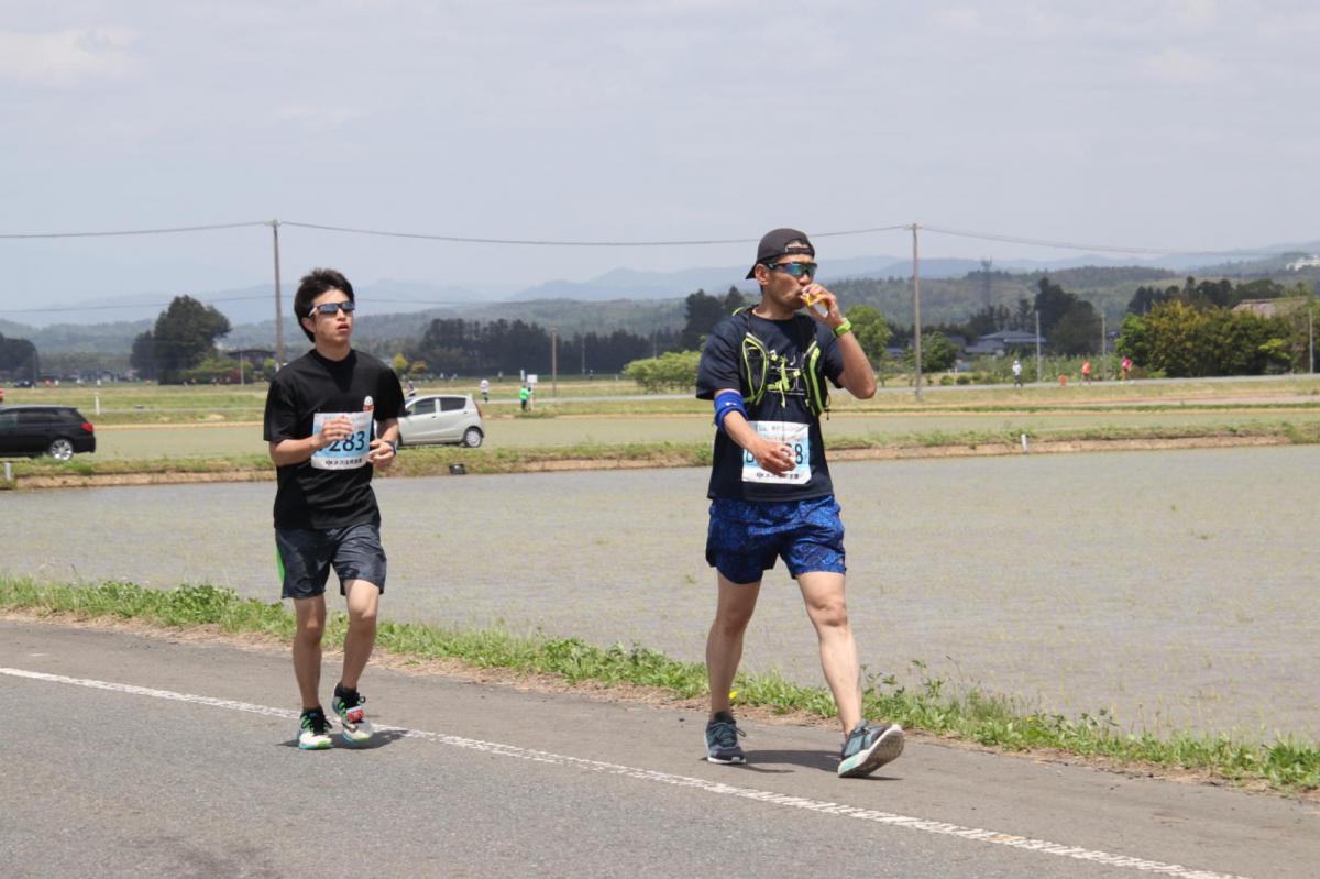 いわて奥州きらめきマラソン2019その3 給水(2)(15)・10km折返し編 2019/05/19