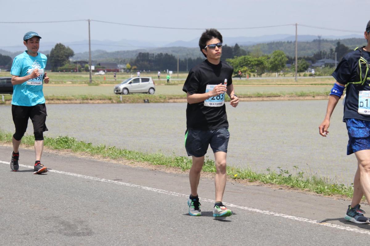いわて奥州きらめきマラソン2019その3 給水(2)(15)・10km折返し編 2019/05/19