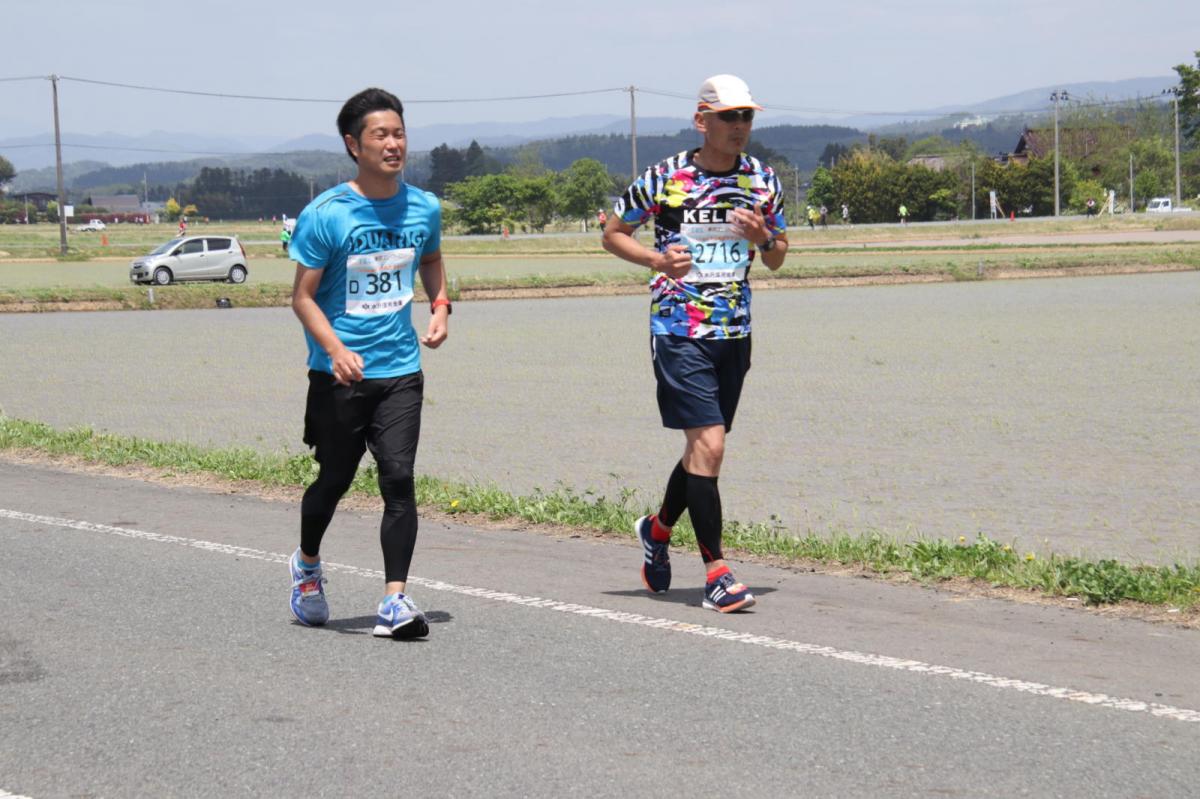 いわて奥州きらめきマラソン2019その3 給水(2)(15)・10km折返し編 2019/05/19