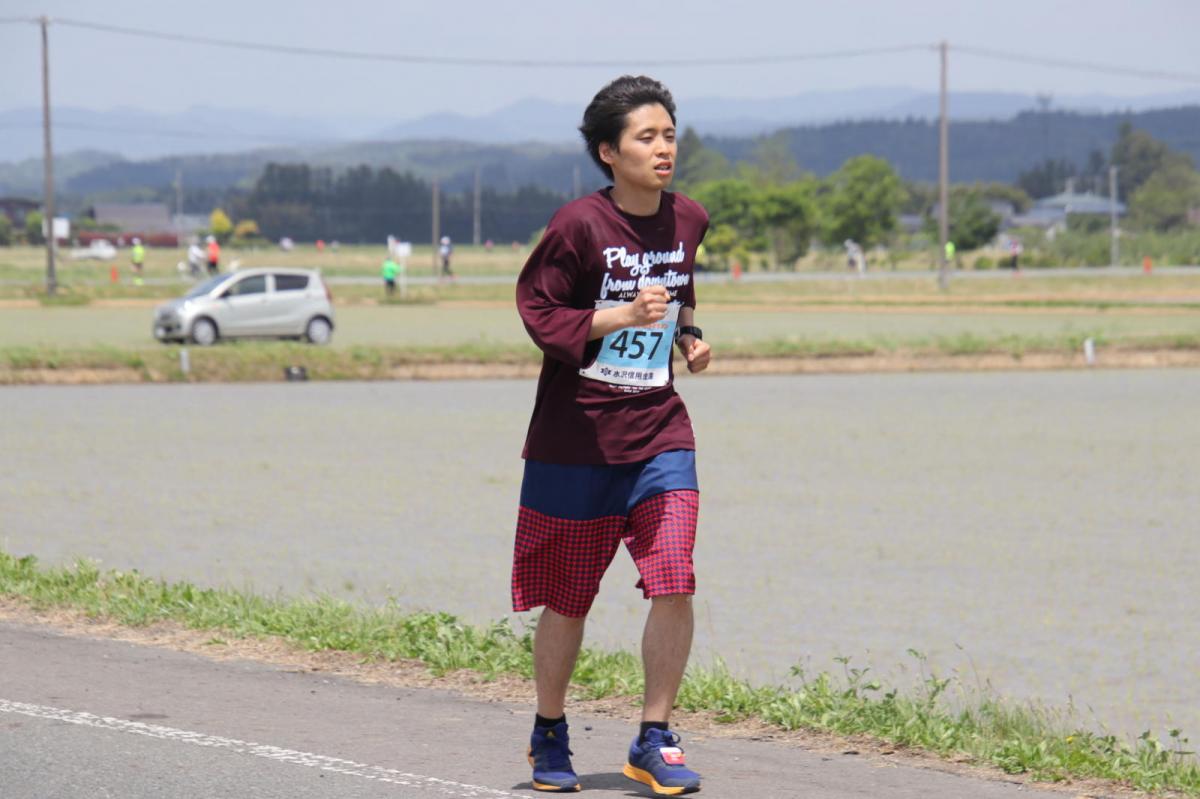 いわて奥州きらめきマラソン2019その3 給水(2)(15)・10km折返し編 2019/05/19