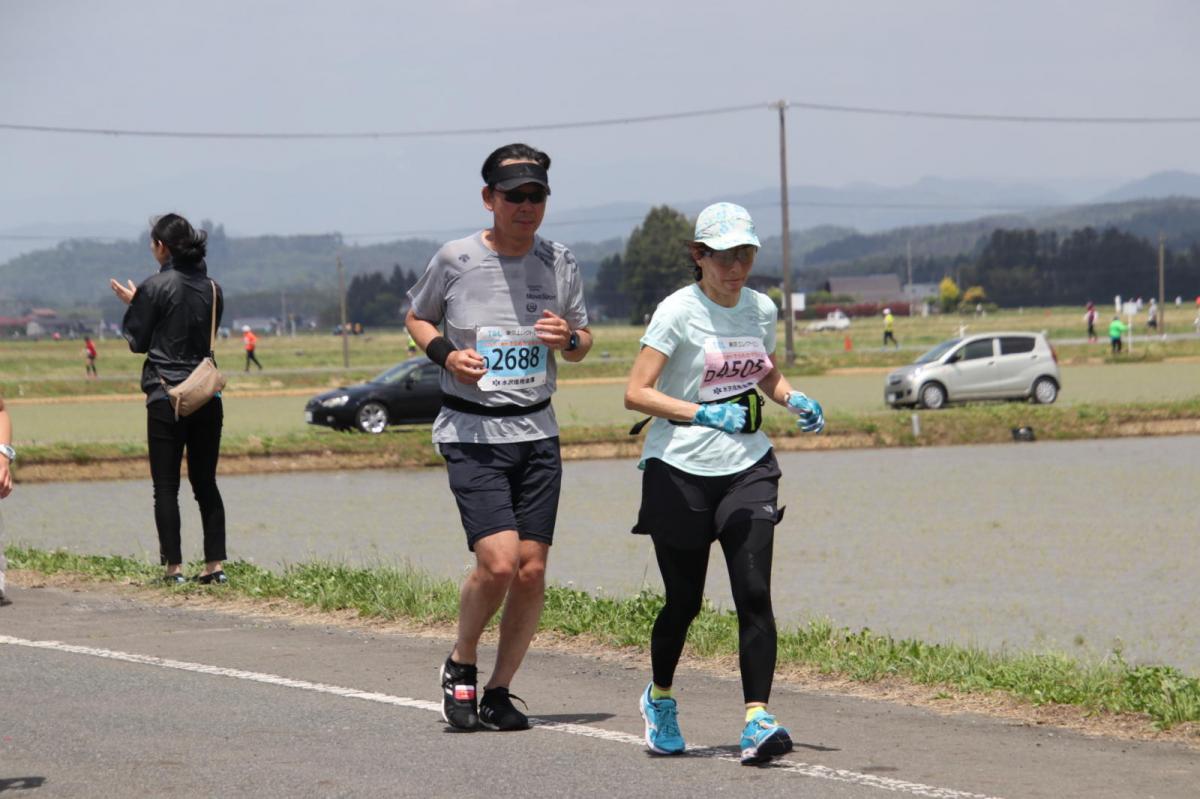 いわて奥州きらめきマラソン2019その3 給水(2)(15)・10km折返し編 2019/05/19