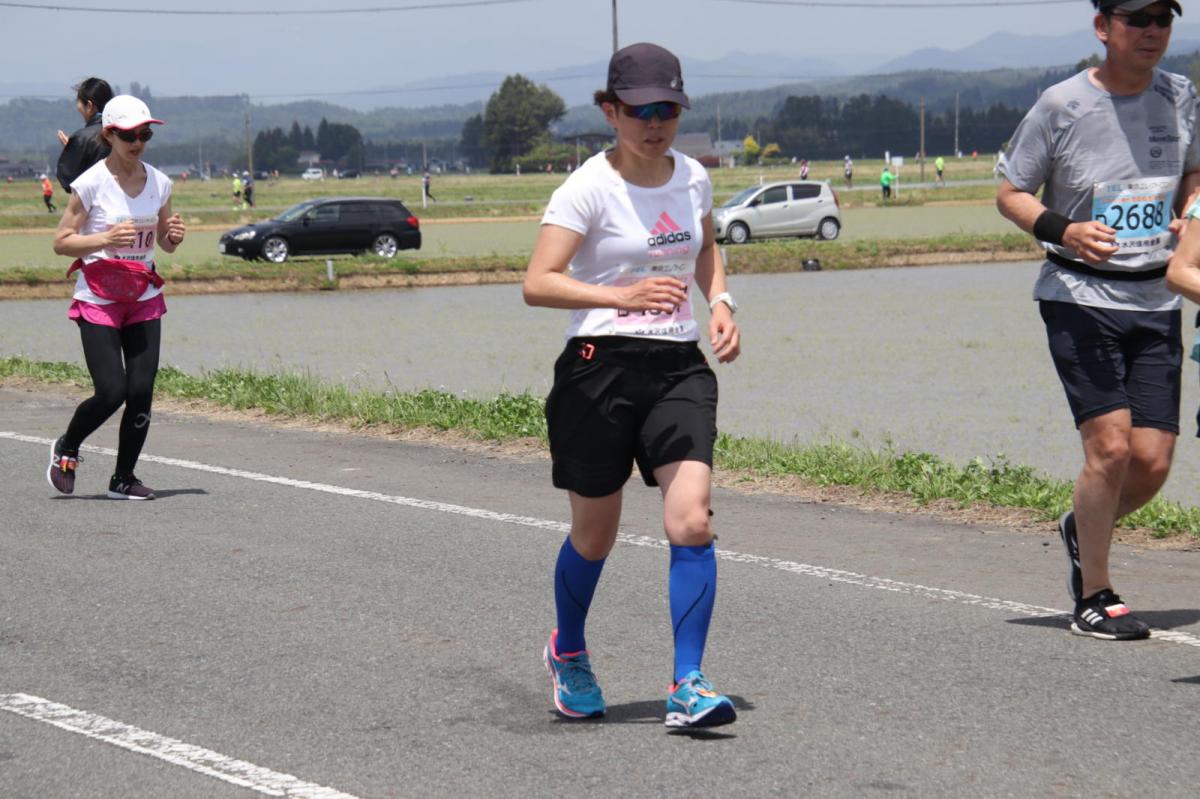 いわて奥州きらめきマラソン2019その3 給水(2)(15)・10km折返し編 2019/05/19