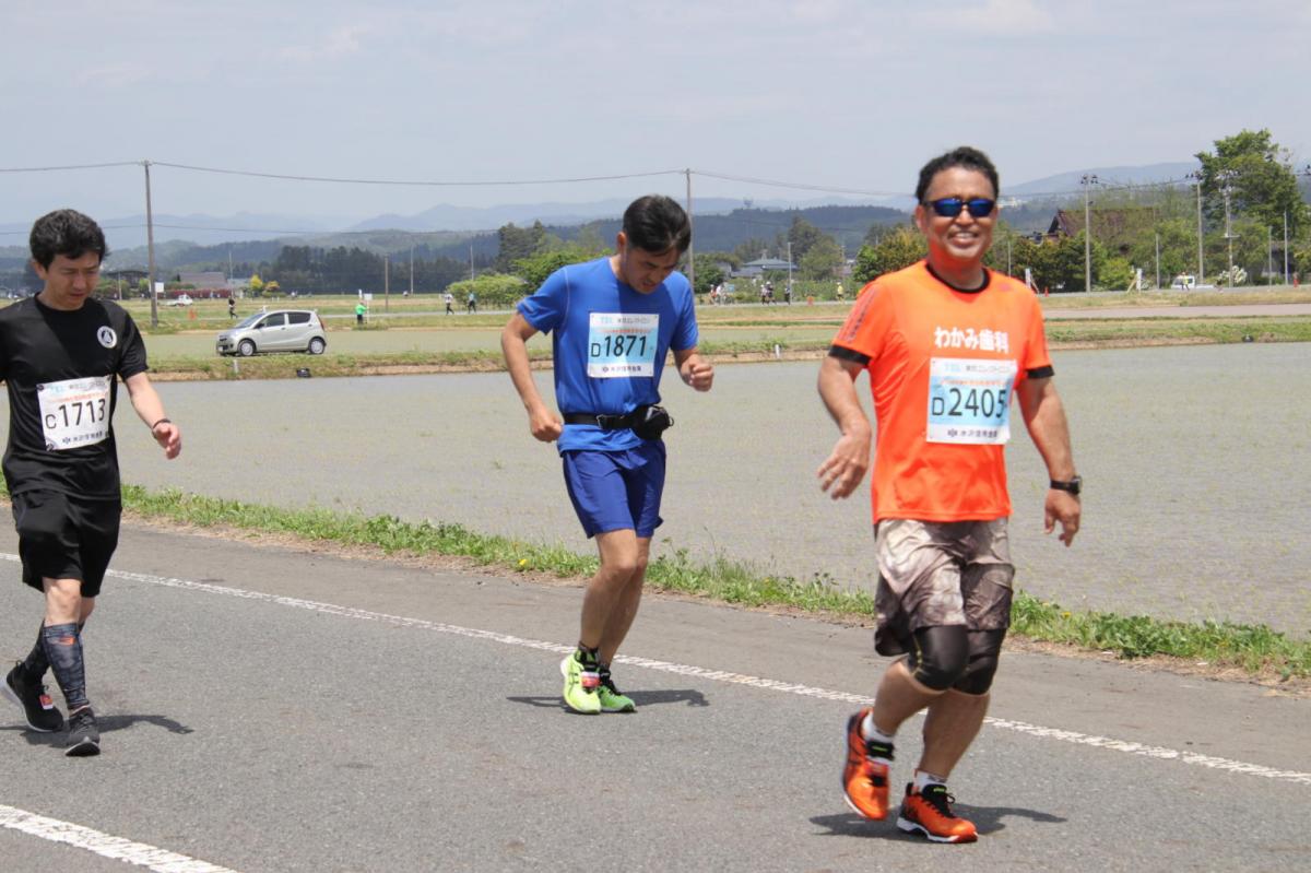 いわて奥州きらめきマラソン2019その3 給水(2)(15)・10km折返し編 2019/05/19