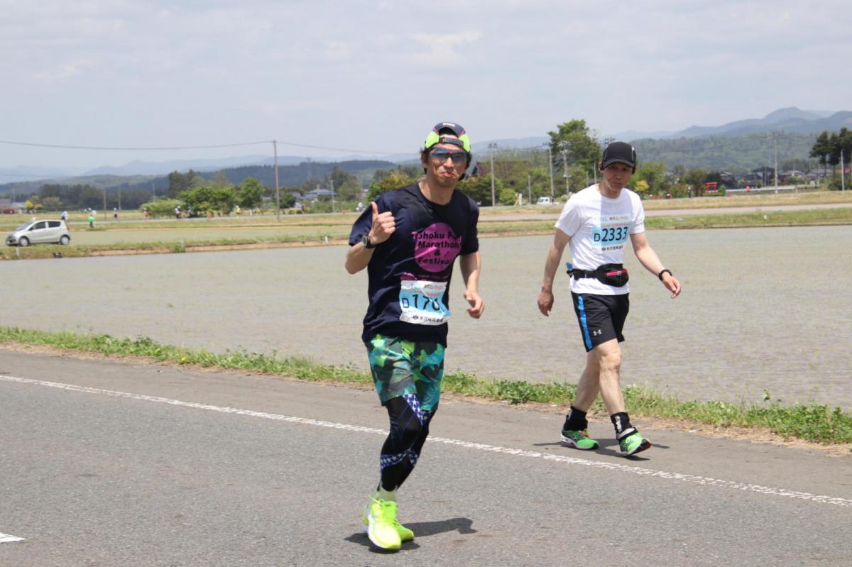 いわて奥州きらめきマラソン2019その3 給水(2)(15)・10km折返し編 2019/05/19